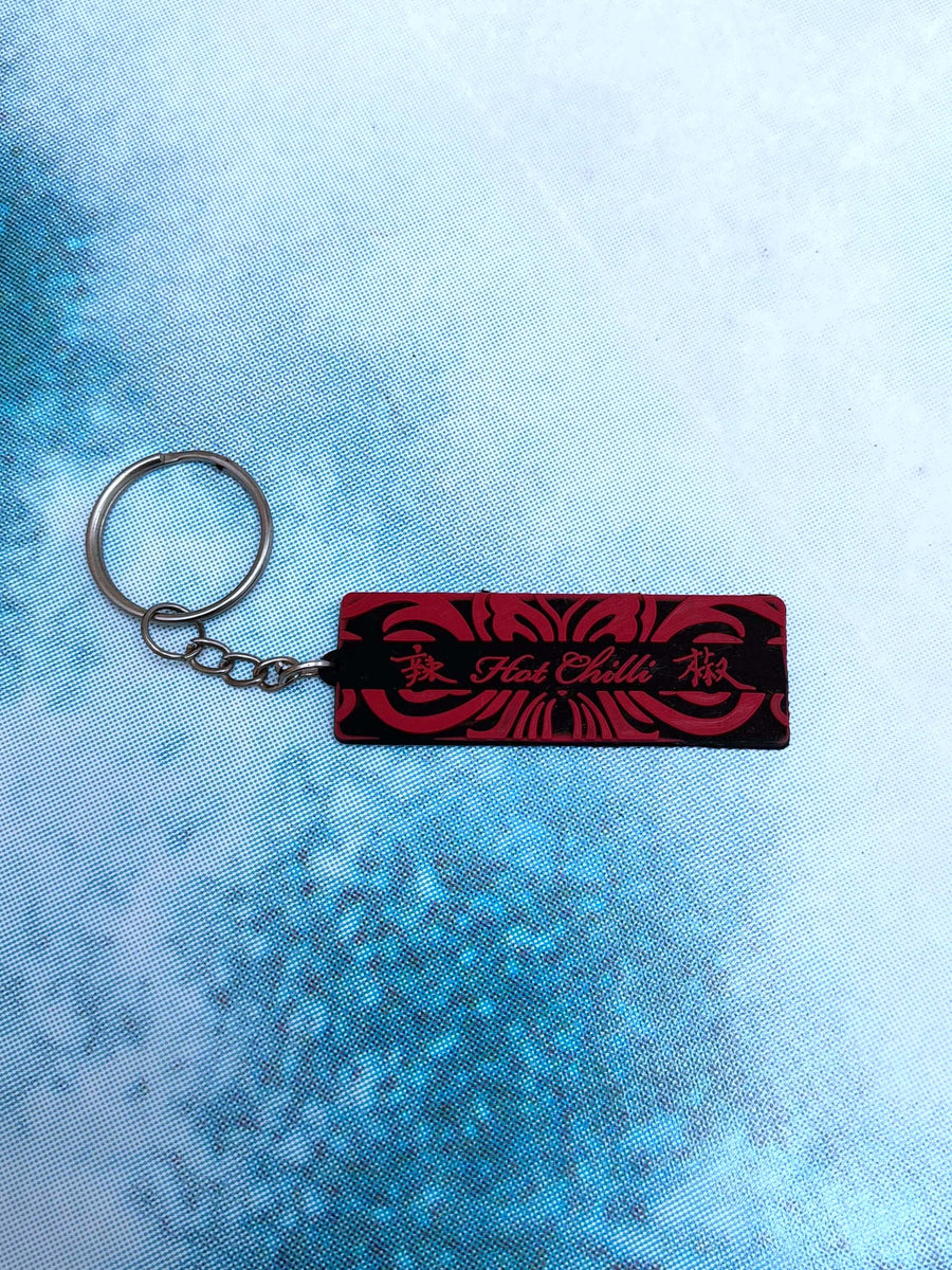 VINTAGE HOT CHILLI RUBBER KEYCHAIN