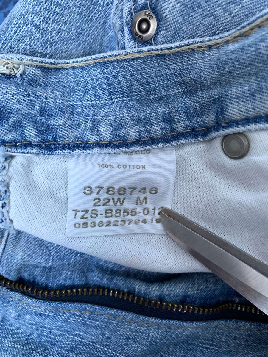 VINTAGE LEE CARPENTER JORTS - W26/27