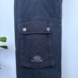 BAGGY VINTAGE RIP CURL CARGO PANTS - M