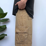 MOSSIMO DOUBLE KNEE CARGO SHORTS - W30/31