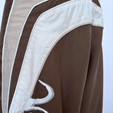 Y2K QUIKSILVER EMBROIDERED SIDE PANEL BOARDIES - 32/33"