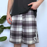 Y2K QUIKSILVER CHECK BOARDIES - 33"