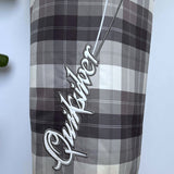 Y2K QUIKSILVER CHECK BOARDIES - 33"