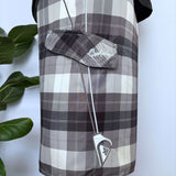 Y2K QUIKSILVER CHECK BOARDIES - 33"