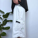 BAGGY Y2K QUIKSILVER STAR BOARDIES - 35"
