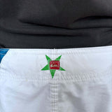 BAGGY Y2K QUIKSILVER STAR BOARDIES - 35"