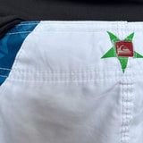 BAGGY Y2K QUIKSILVER STAR BOARDIES - 35"