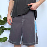 Y2K BILLABONG TRI-TONE BOARDIES - 32"