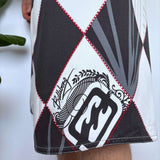 Y2K BILLABONG DIAMOND BOARDIES - 36"