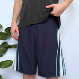 Y2K RUSTY BIG SPELLOUT BOARDIES - 34"