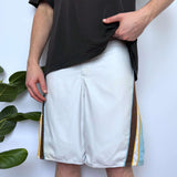 Y2K QUIKSILVER EMBROIDERED SIDE PANEL BOARDIES - 30"