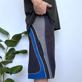 Y2K QUIKSILVER EMBROIDERED SIDE PANEL BOARDIES - 30"