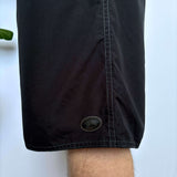 BAGGY Y2K QUIKSILVER HUGE LOGO BOARDIES - M