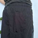 BAGGY Y2K QUIKSILVER HUGE LOGO BOARDIES - M