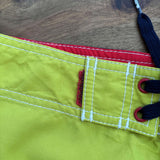 BAGGY Y2K QUIKSILVER HIBISCUS BOARDIES - 34"