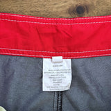 BAGGY Y2K QUIKSILVER HIBISCUS BOARDIES - 34"