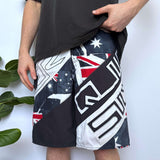 Y2K QUIKSILVER AUSTRALIA BOARDIES - 30/31"