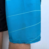 Y2K BILLABONG ANDY IRONS PLATINUM QUAD-STRETCH BOARDIES - 34"