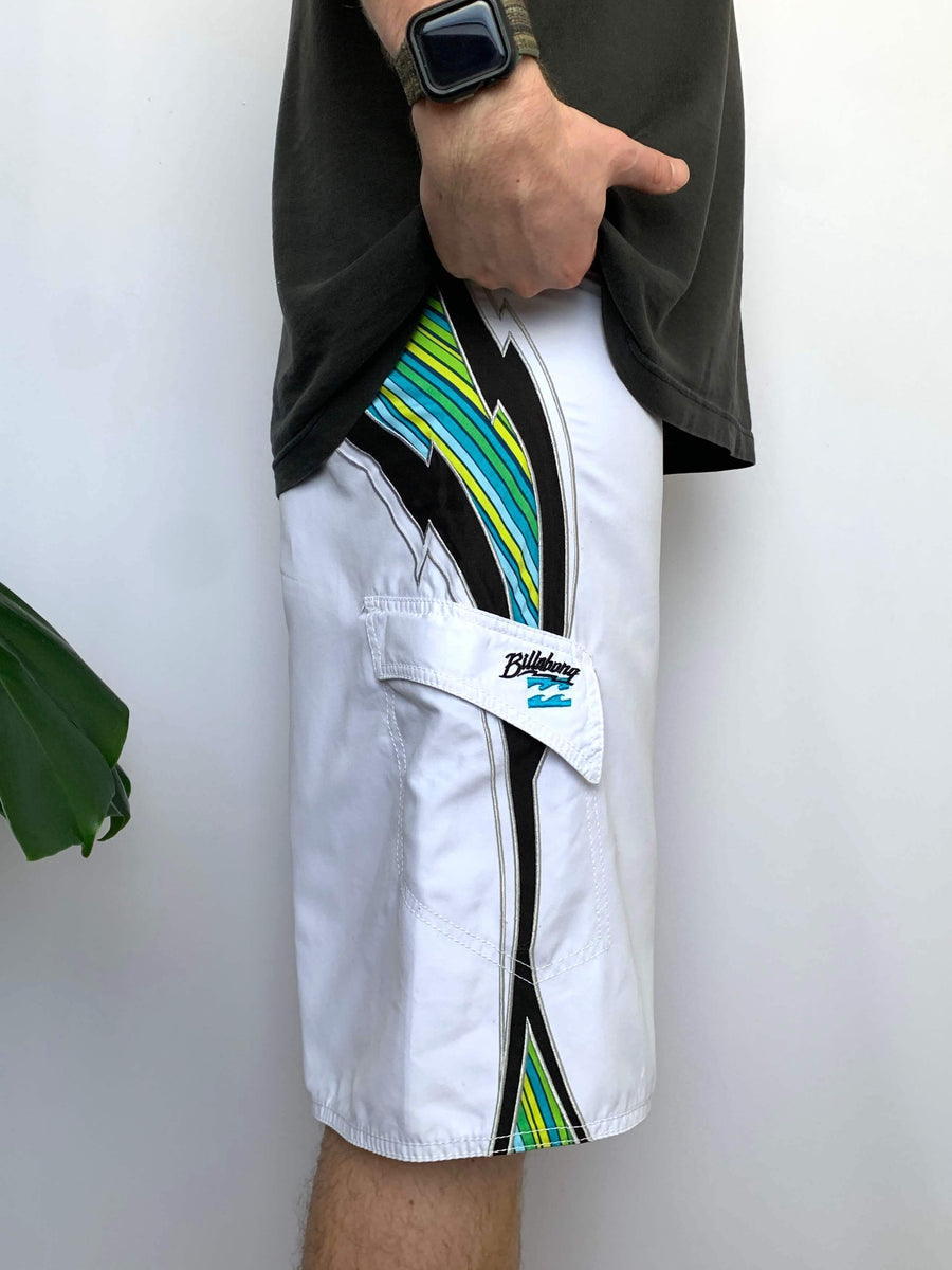 Y2K BILLABONG MARK OCCHILUPO SIGNATURE BOARDIES - W32