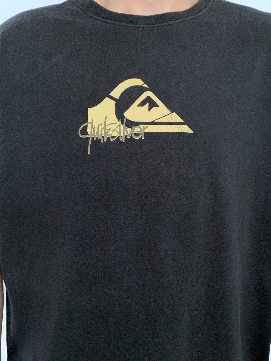 VINTAGE QUIKSILVER GRAPHIC TEE - L