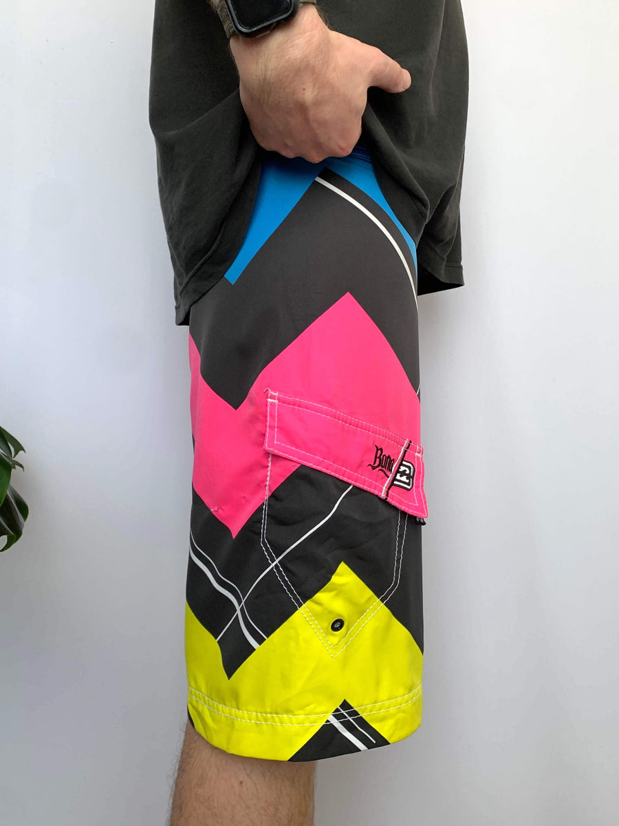 Y2K BILLABONG JOEL PARKINSON CATCH & RELEASE BOARDIES - W30/31