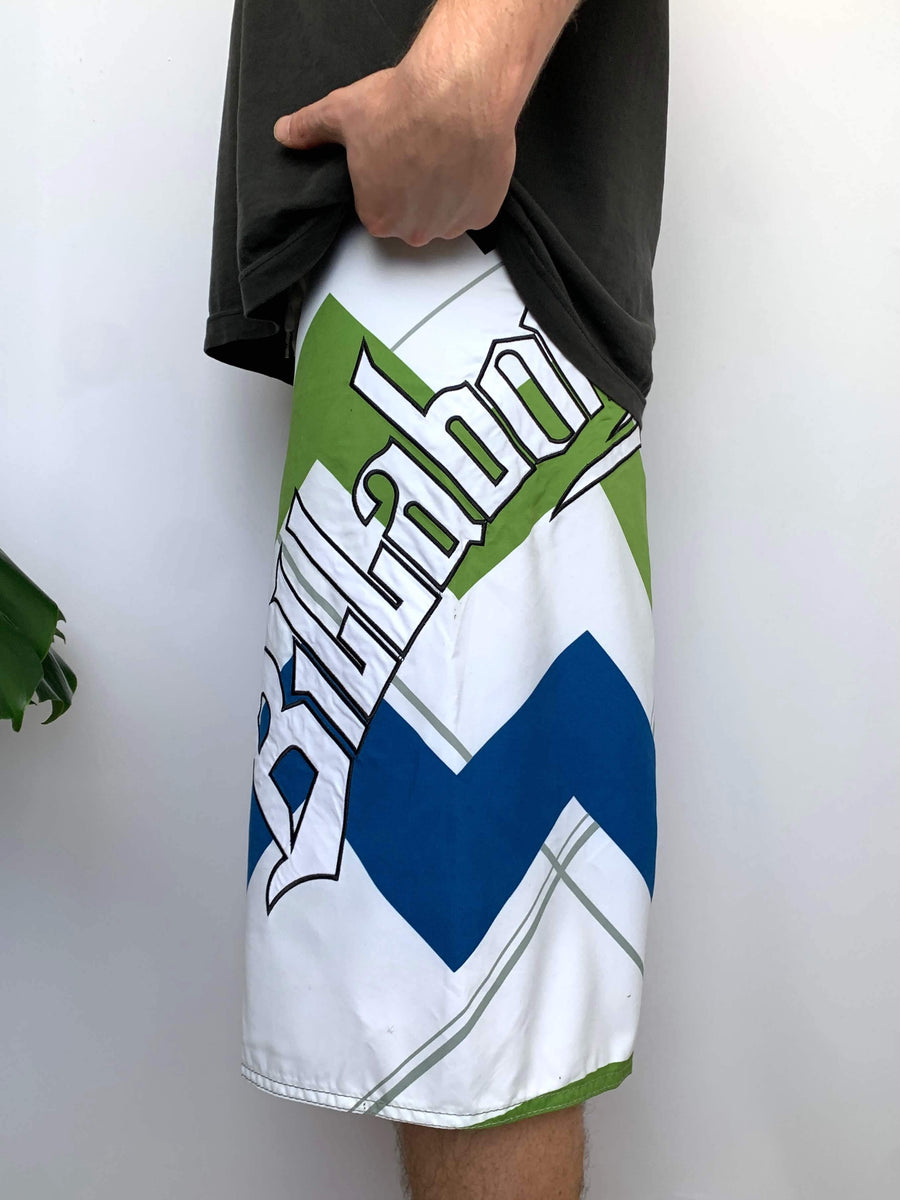 Y2K BILLABONG MARK OCCHILUPO SIGNATURE BOARDIES - W35