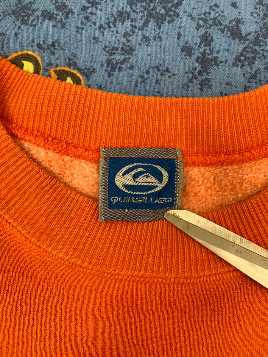 VINTAGE QUIKSILVER 'BOARDRIDING REVOLUTION' CREWNECK