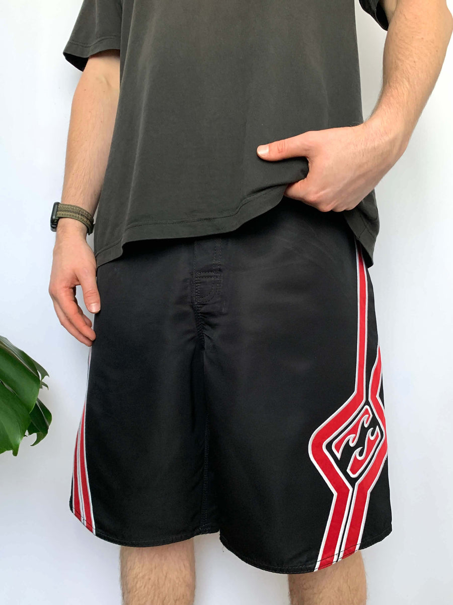 Y2K BILLABONG LOGO BOARDIES - W34