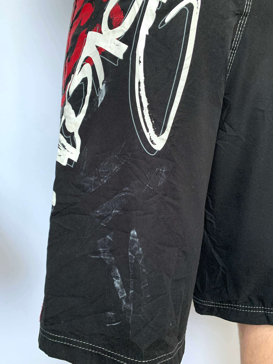 Y2K BILLABONG BIG SPELLOUT/LOGO BOARDIES - W33/34