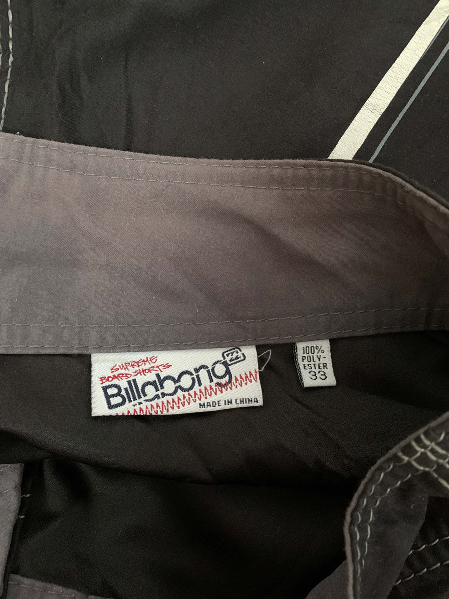 Y2K BILLABONG BIG SPELLOUT/LOGO BOARDIES - W33/34