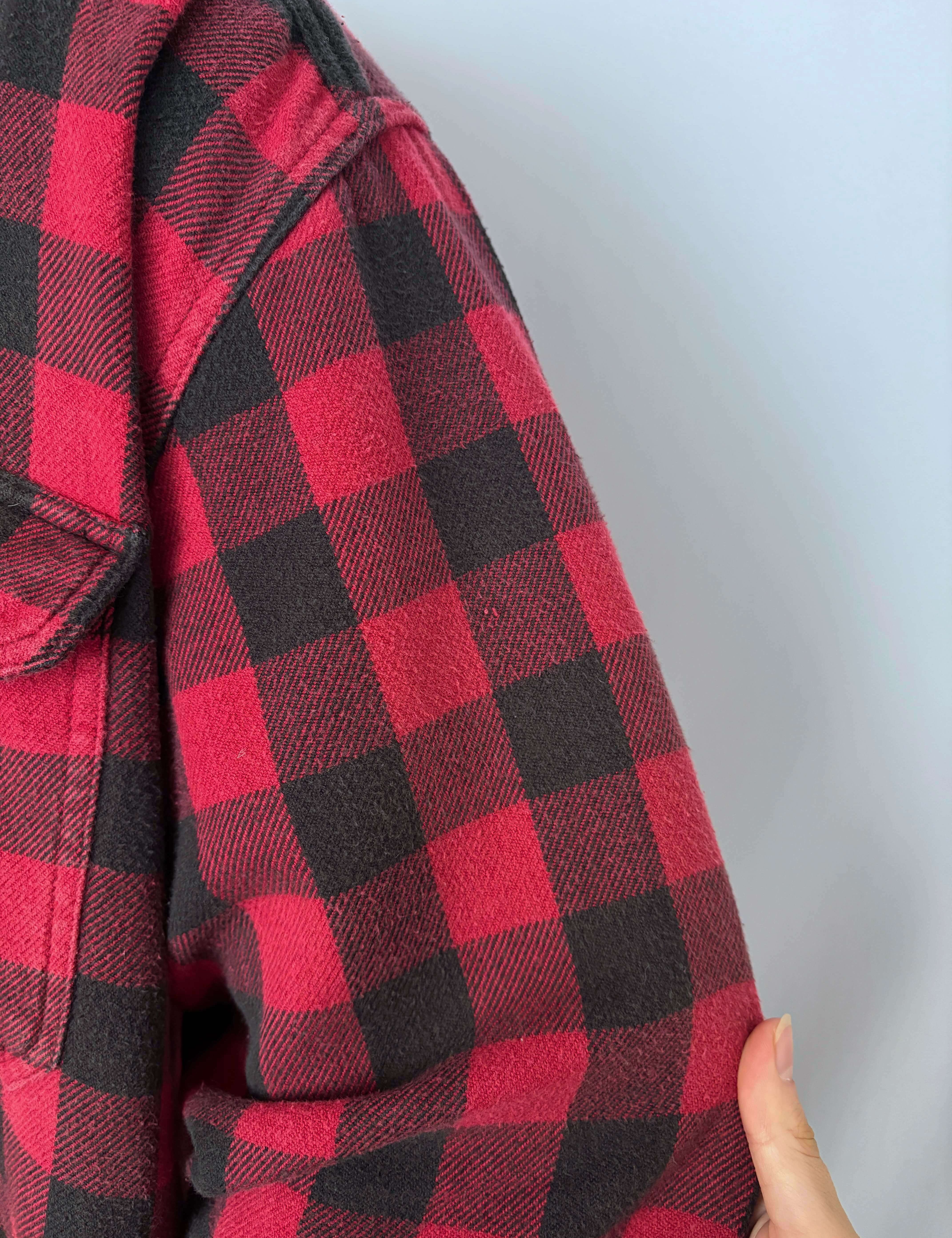 THICK VINTAGE WOOLRICH FLANNEL - XL