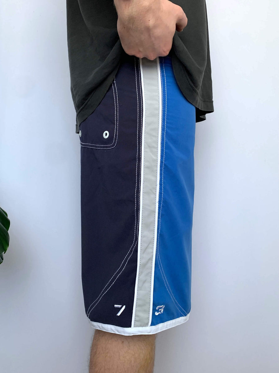 Y2K BILLABONG TRI-TONE ELASTIC BOARDIES