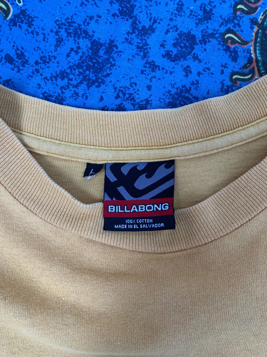 VINTAGE BILLABONG BIG GRAPHIC TEE - L