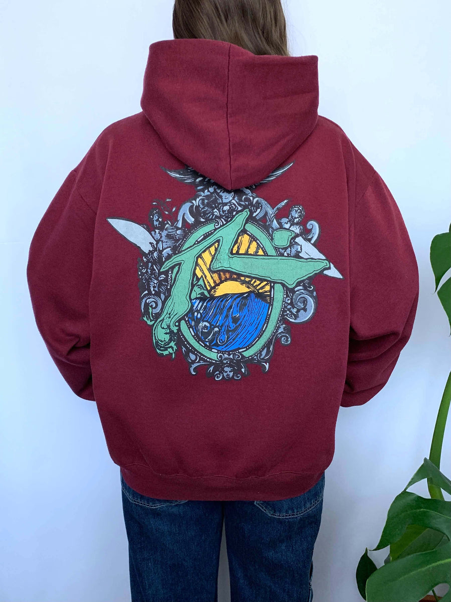 90S RUSTY BIG GRAPHIC HOODIE - S