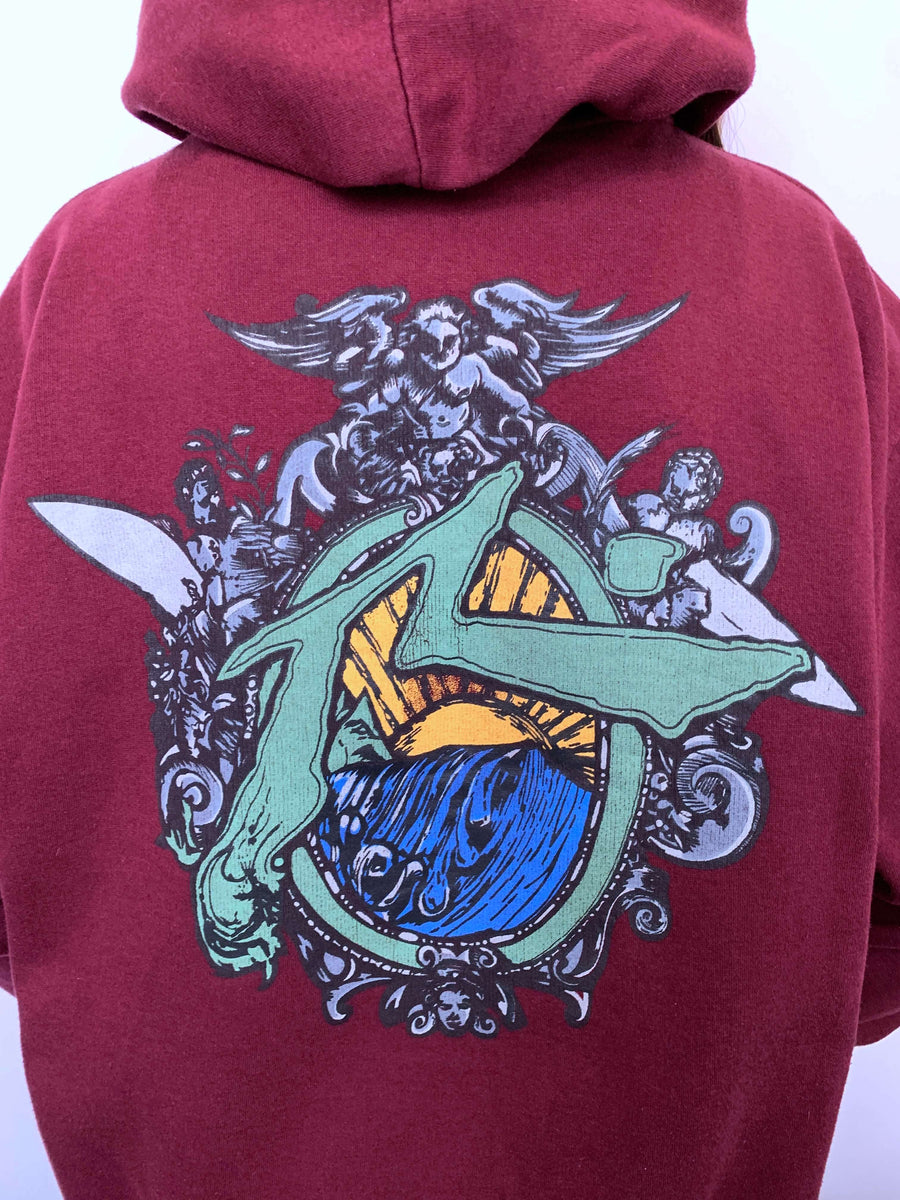 90S RUSTY BIG GRAPHIC HOODIE - S