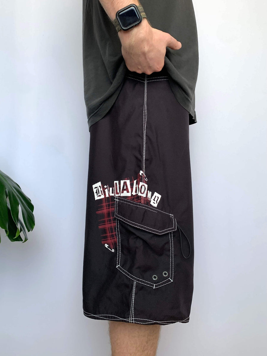 BAGGY Y2K BILLABONG PARKO STYLE BOARDIES - W36
