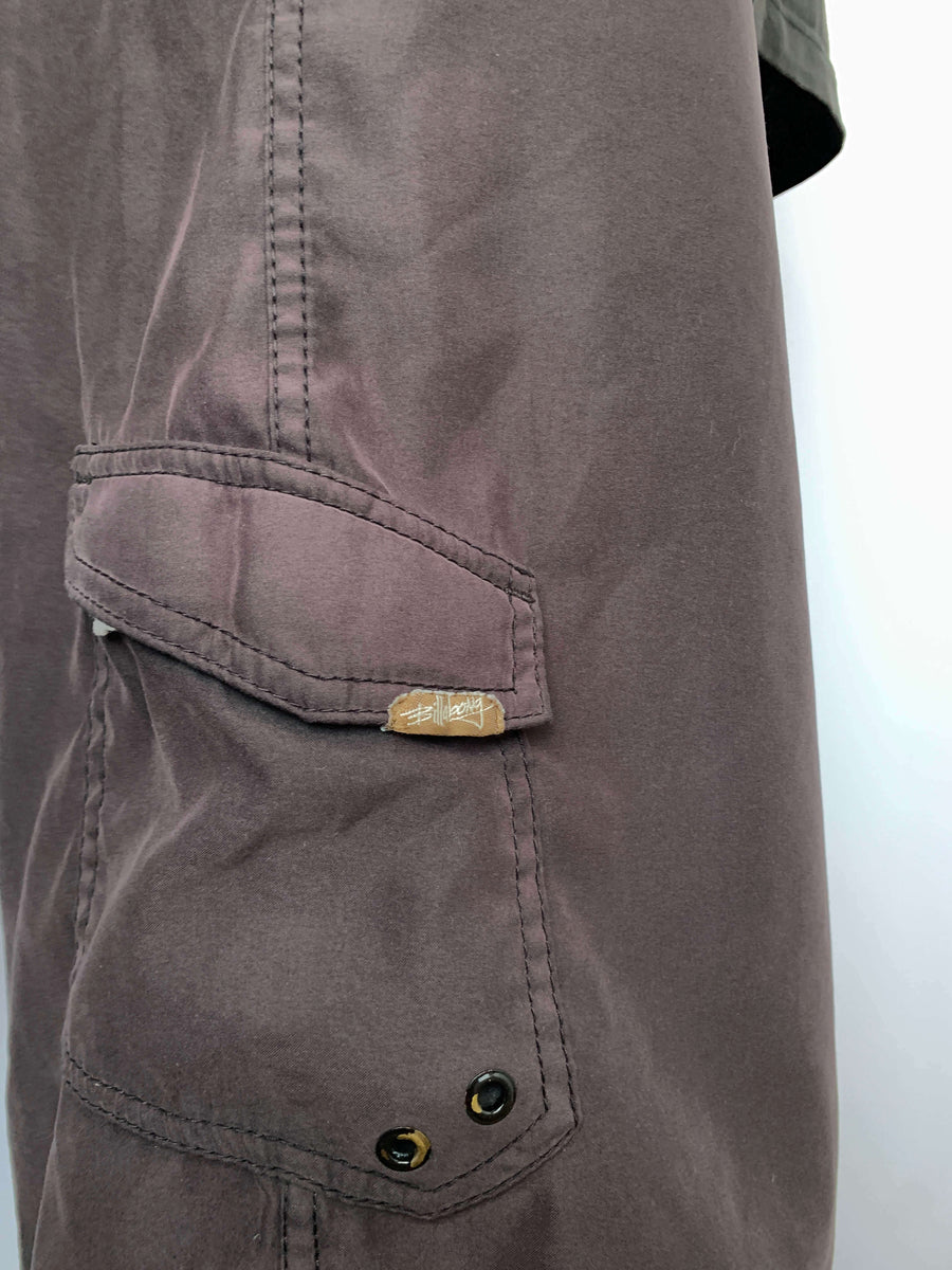 BAGGY Y2K BILLABONG EMBROIDERED BOARDIES - W36