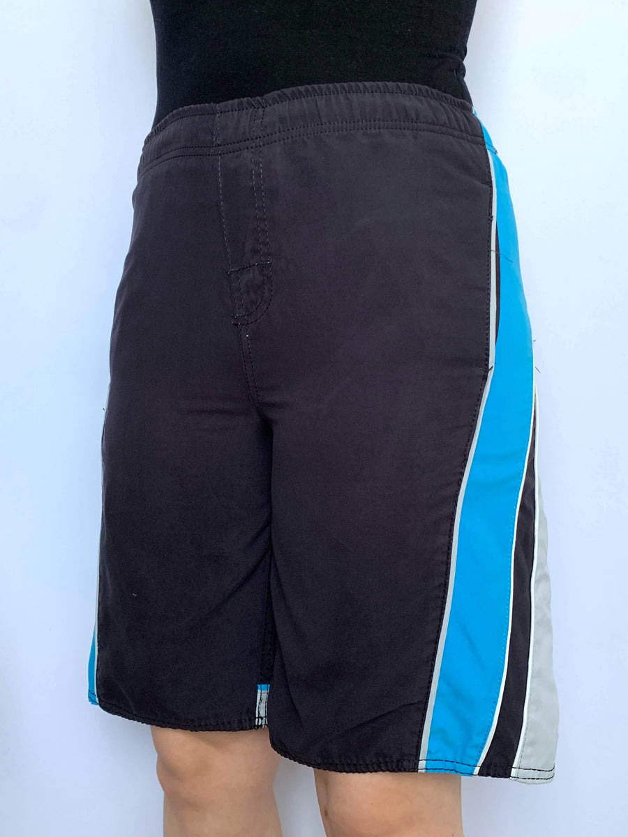 Y2K QUIKSILVER EMBROIDERED BOARDIES - W28/29