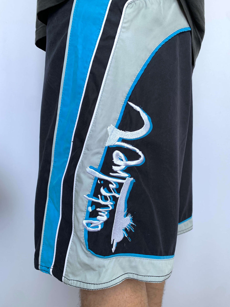 Y2K QUIKSILVER EMBROIDERED BOARDIES - W34