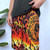 Y2K MAUI & SONS FLAME BOARDIES - W37