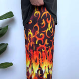 Y2K MAUI & SONS FLAME BOARDIES - W37
