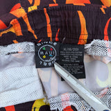 Y2K MAUI & SONS FLAME BOARDIES - W37