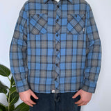 FADED VANS FLANNEL BUTTON UP - M