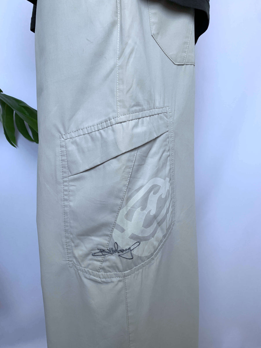 BAGGY VINTAGE BILLABONG LIGHTWEIGHT CARGO PANTS - W36