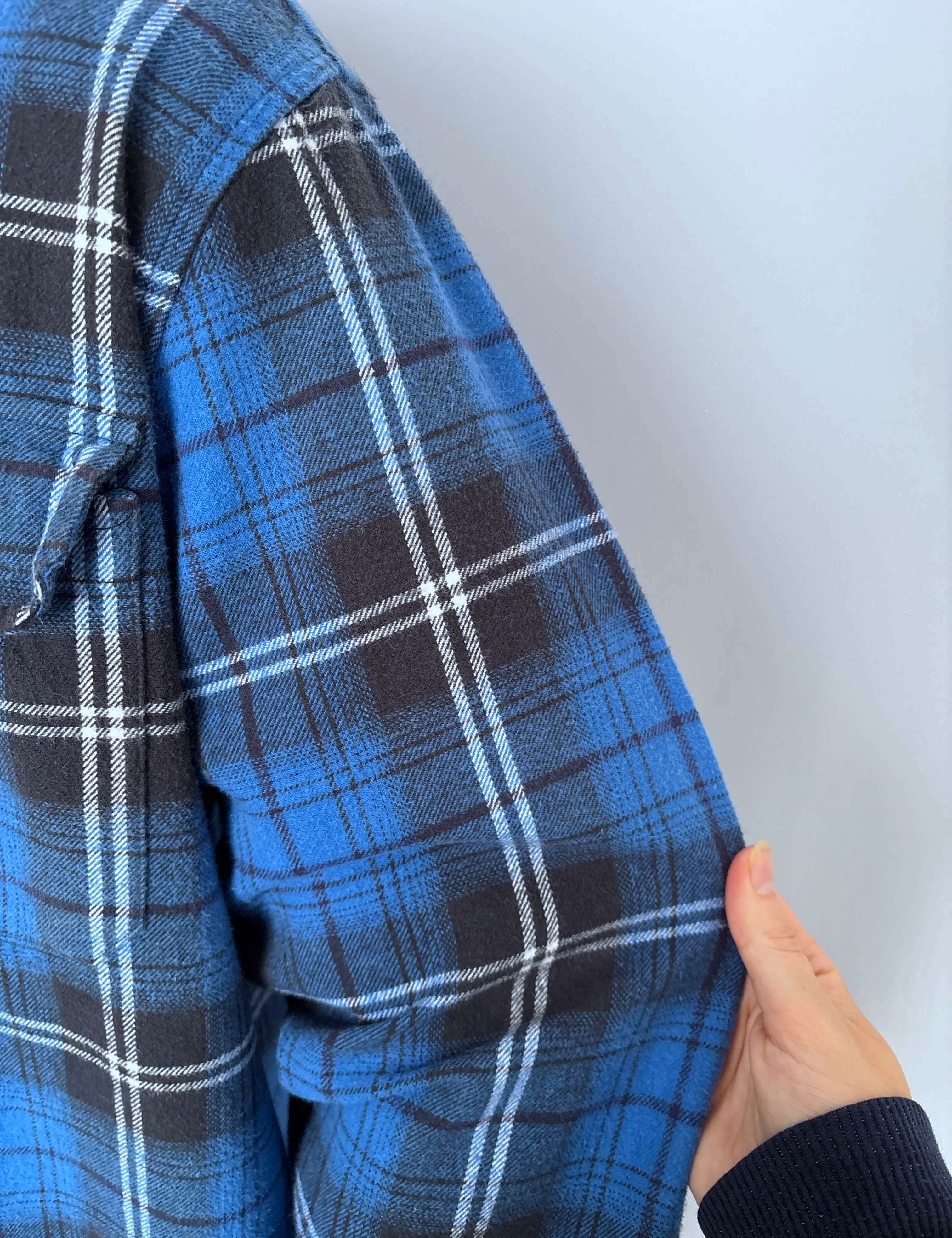 CLASSIC FADED VINTAGE WOLFERLAND FLANNEL - M