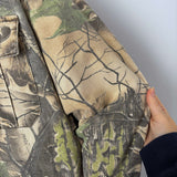 FADED VINTAGE TRAIL CREEK REALTREE STYLE BUTTON UP - L