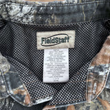 FADED VINTAGE FIELDSTAFF REALTREE STYLE OVERSHIRT - L