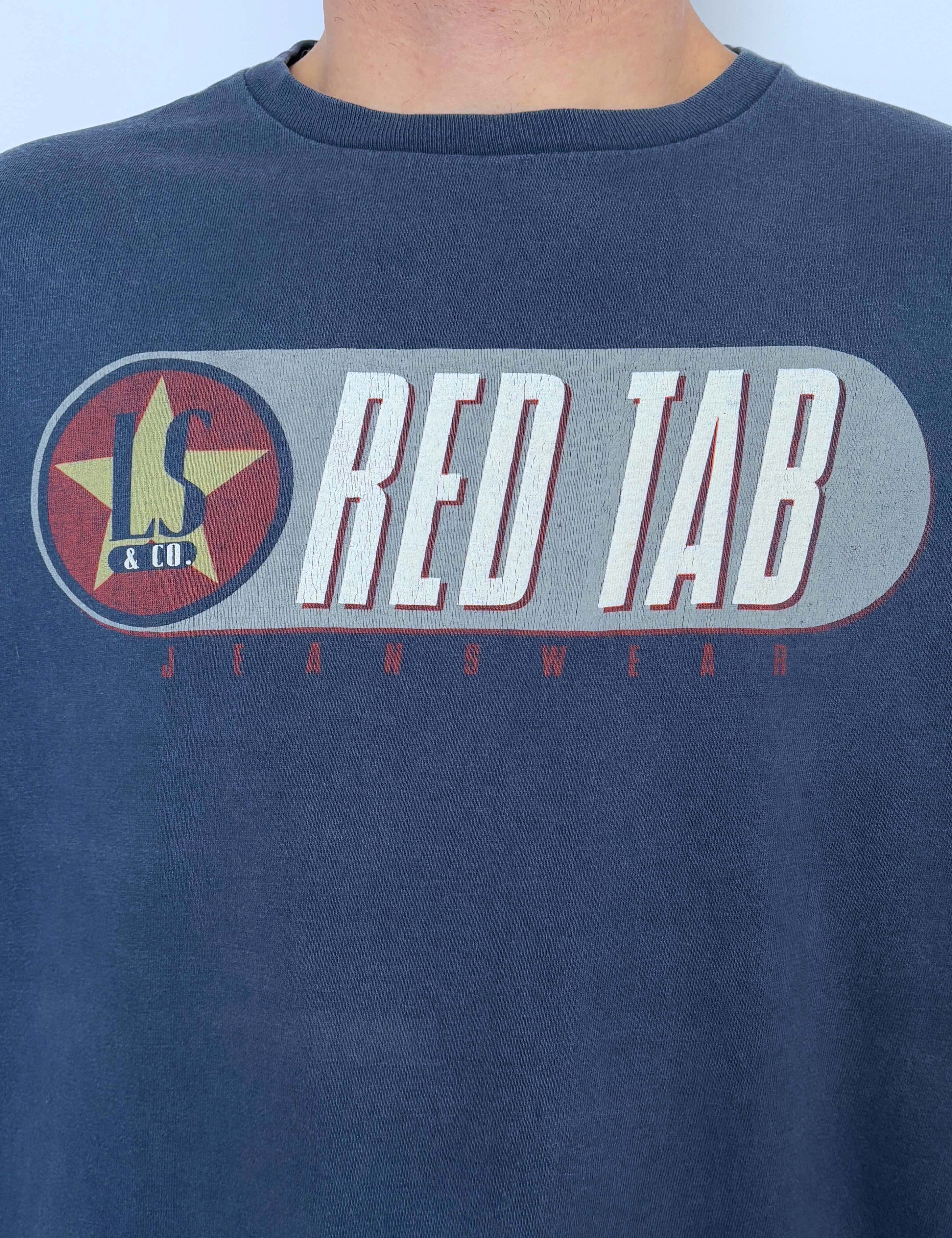 FADED VINTAGE RED TAB LEVI'S TEE - XL/XXL