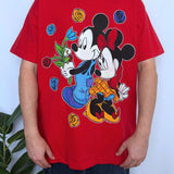 VINTAGE MICKEY MOUSE BIG GRAPHIC TEE - XL