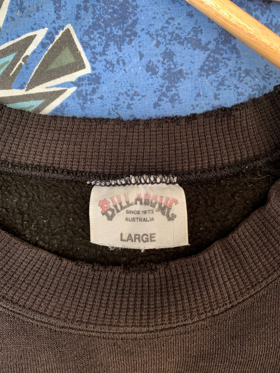 EARLY 90S BILLABONG BIG LOGO CREWNECK - S